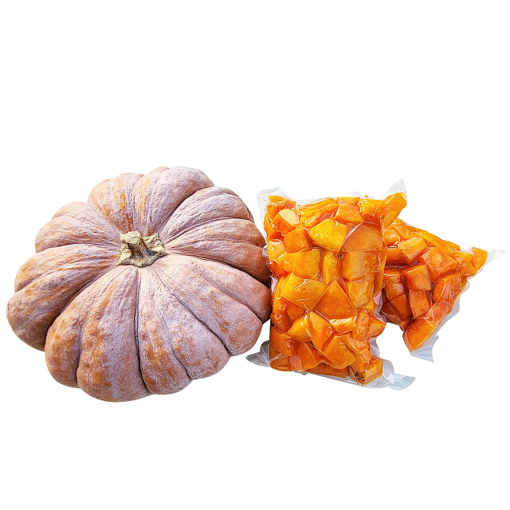 손질된 늙은 맷돌호박 1kg